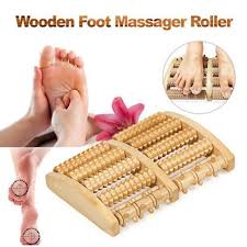 wooden foot massager