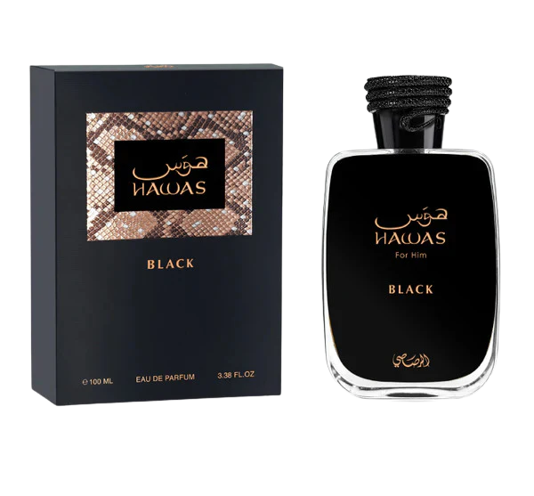 Home RASASI HAWAS BLACK FOR MEN 100ML - EAU DE PARFUM Sale RASASI HAWAS BLACK FOR MEN 100ML - EAU DE PARFUM